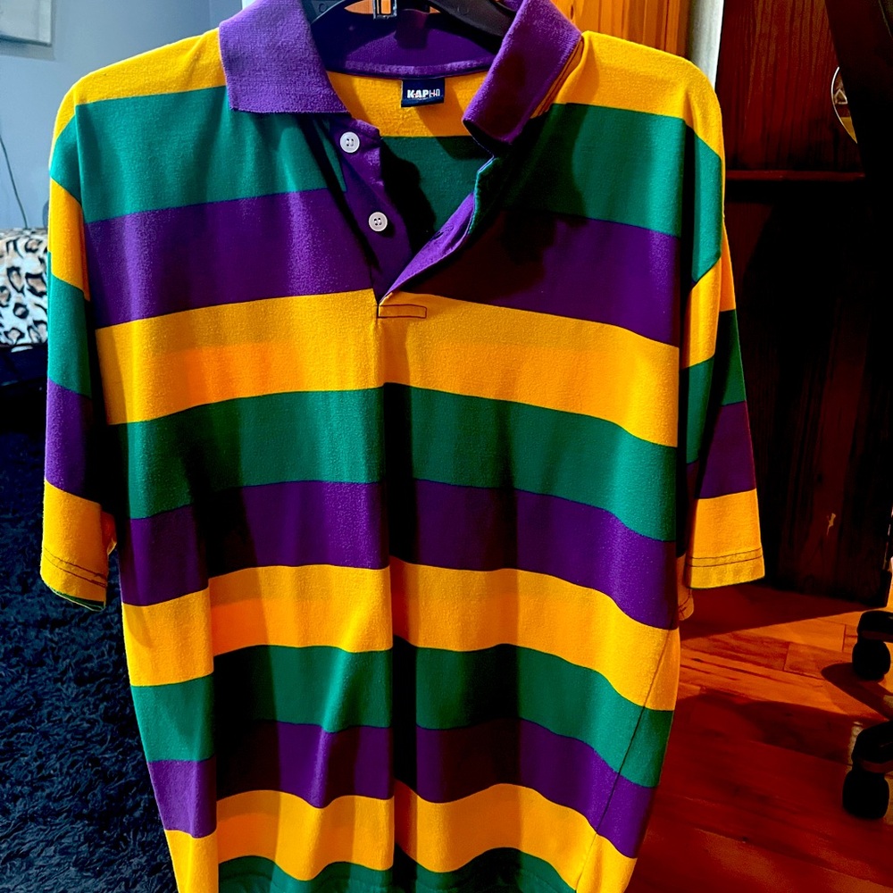 Mardi Gras Shirt XL